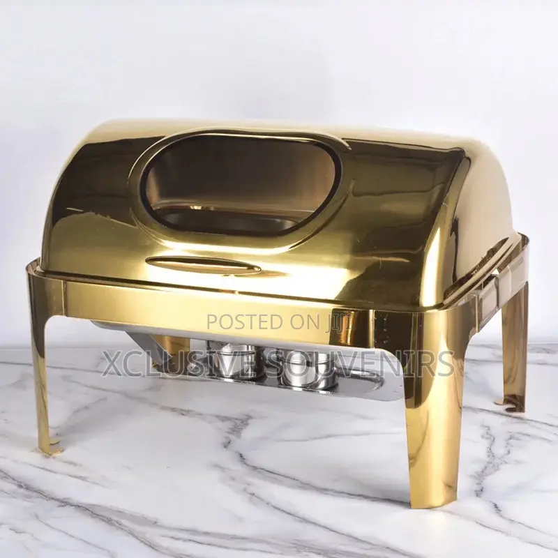 Stainless Steel Hydraulic Chef Chafing Dish Buffet Set