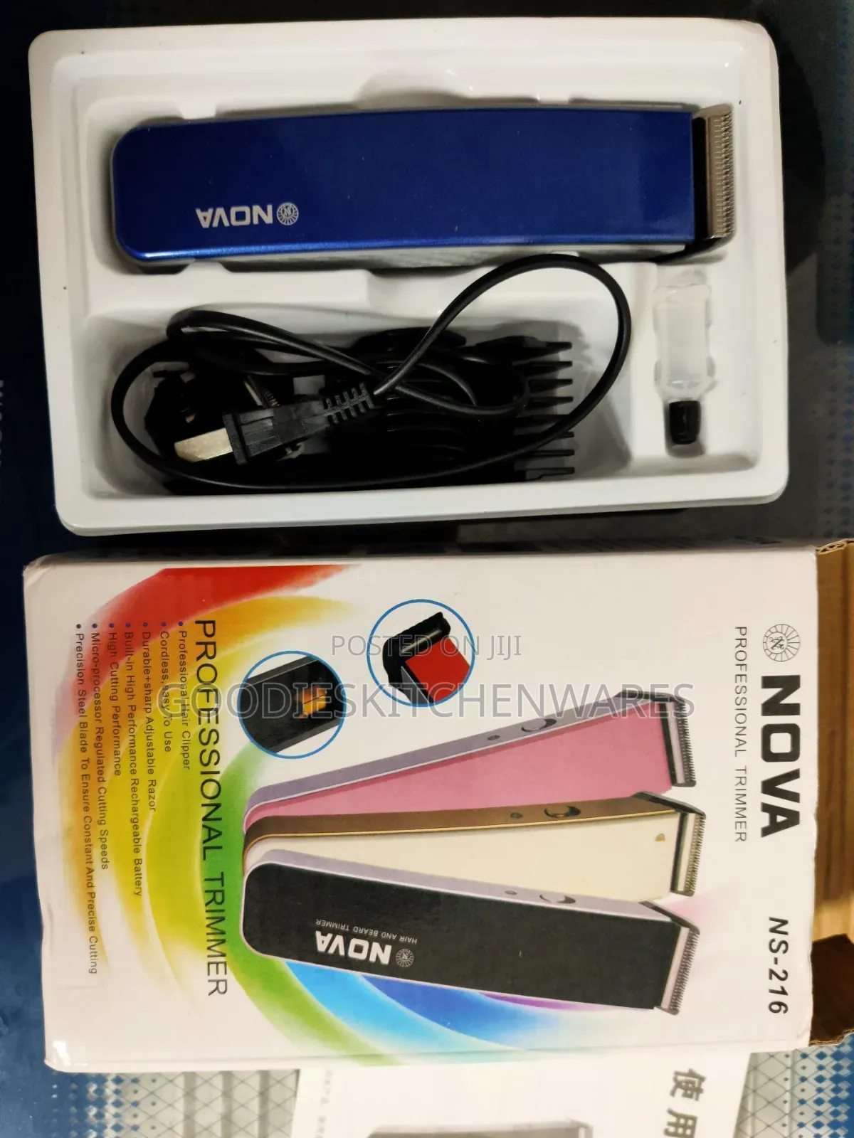 Nova Rechargeable Hair Clipper / Hair Trimmer