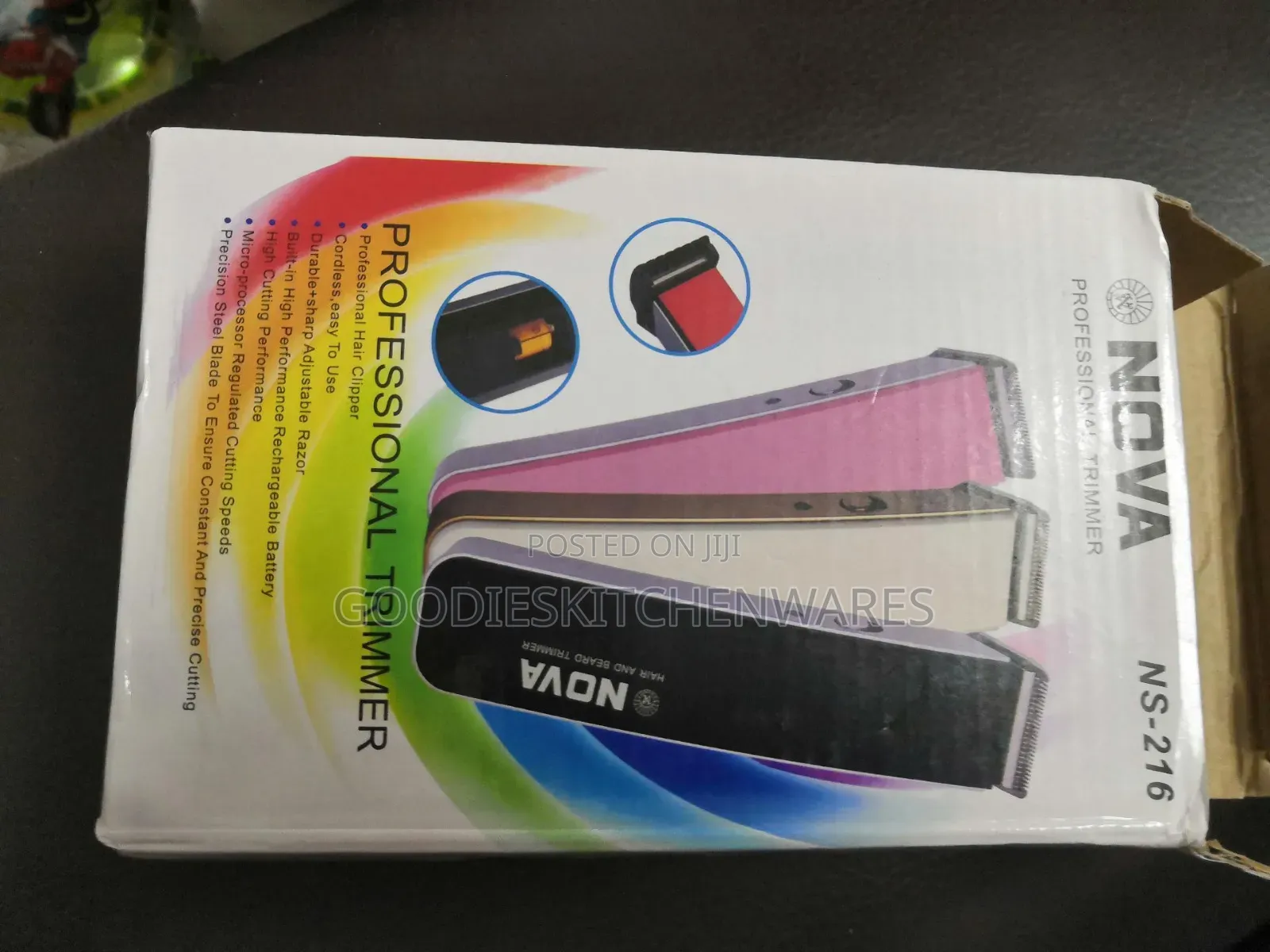 Nova Rechargeable Hair Clipper / Hair Trimmer