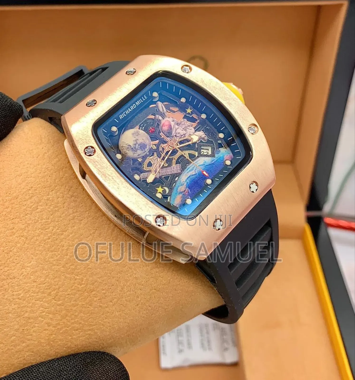 Richardmille Rubber Strap Wristwatch