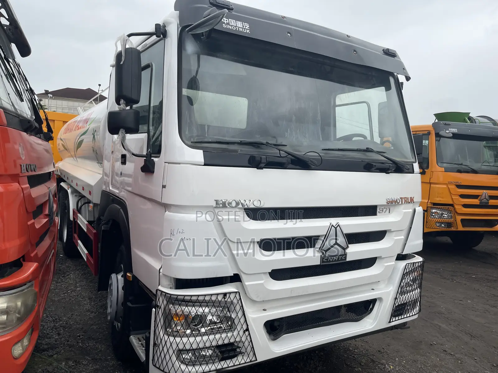 Foreign Used Howo Water Tanker Truck.