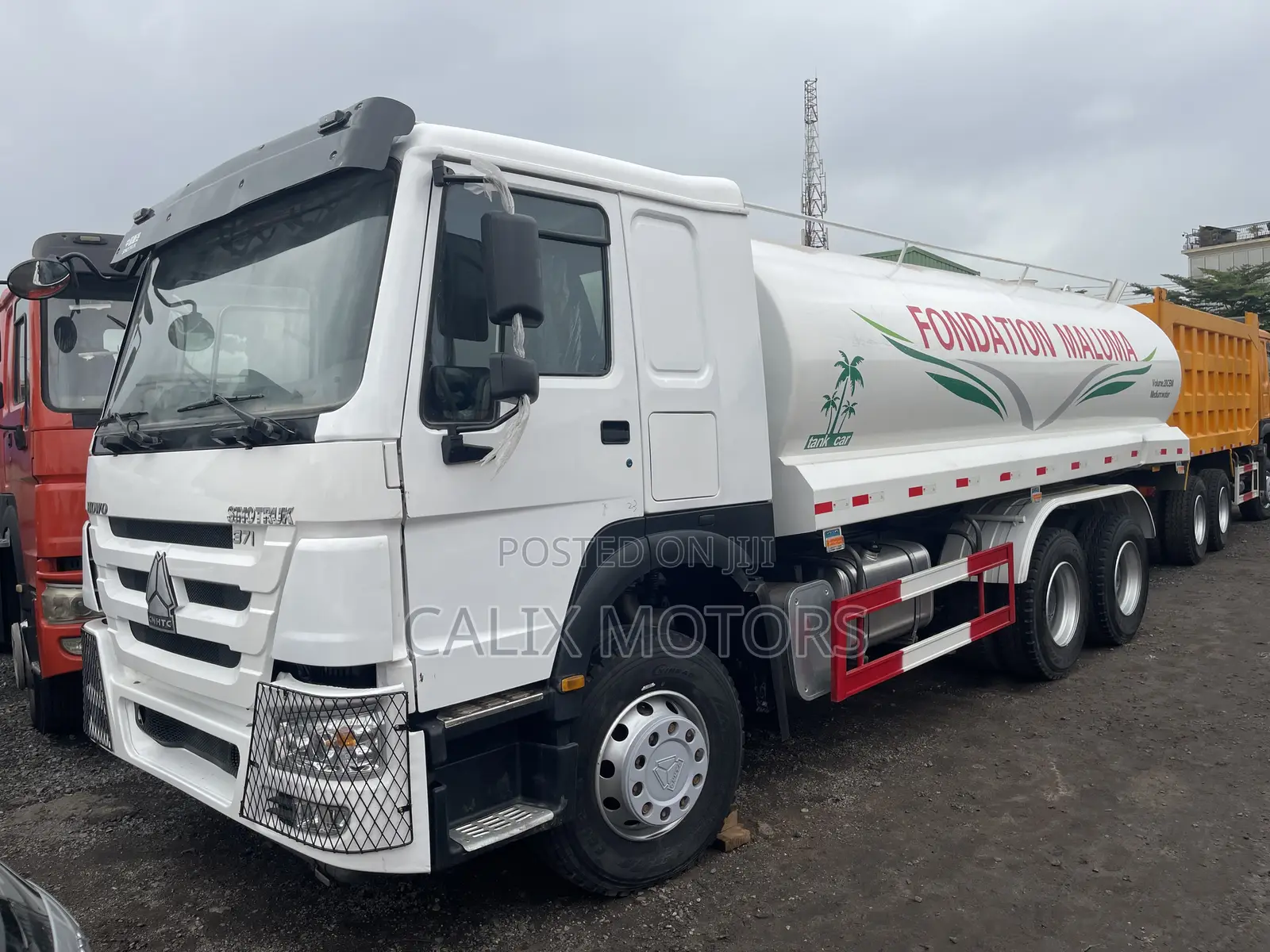 Foreign Used Howo Water Tanker Truck.