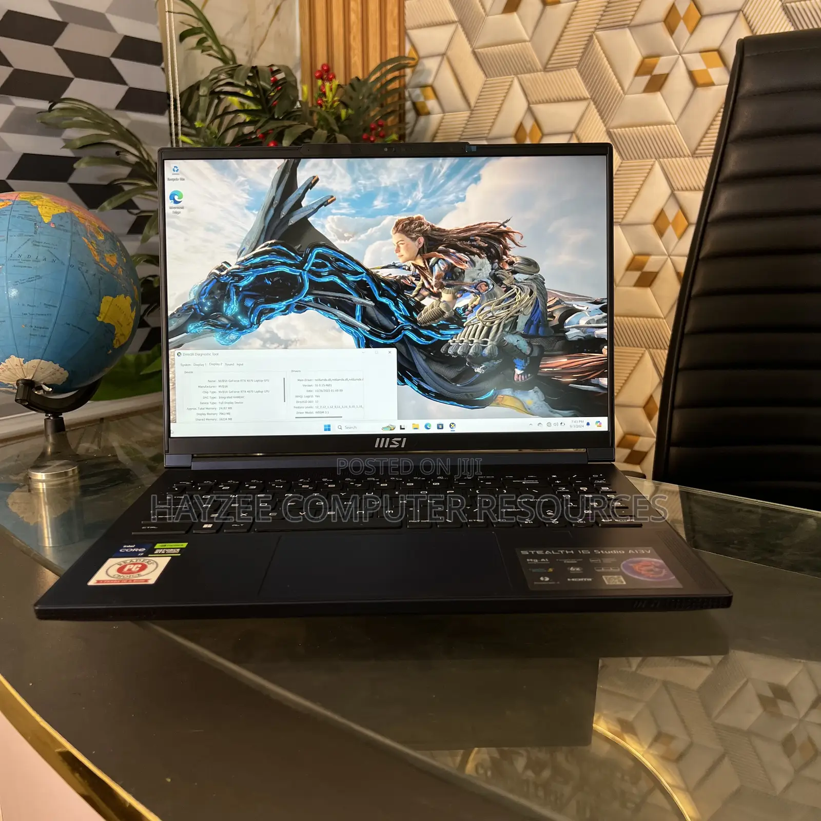 Laptop MSI Stealth 17 Studio A13V 32GB Intel Core I7 SSD 1T