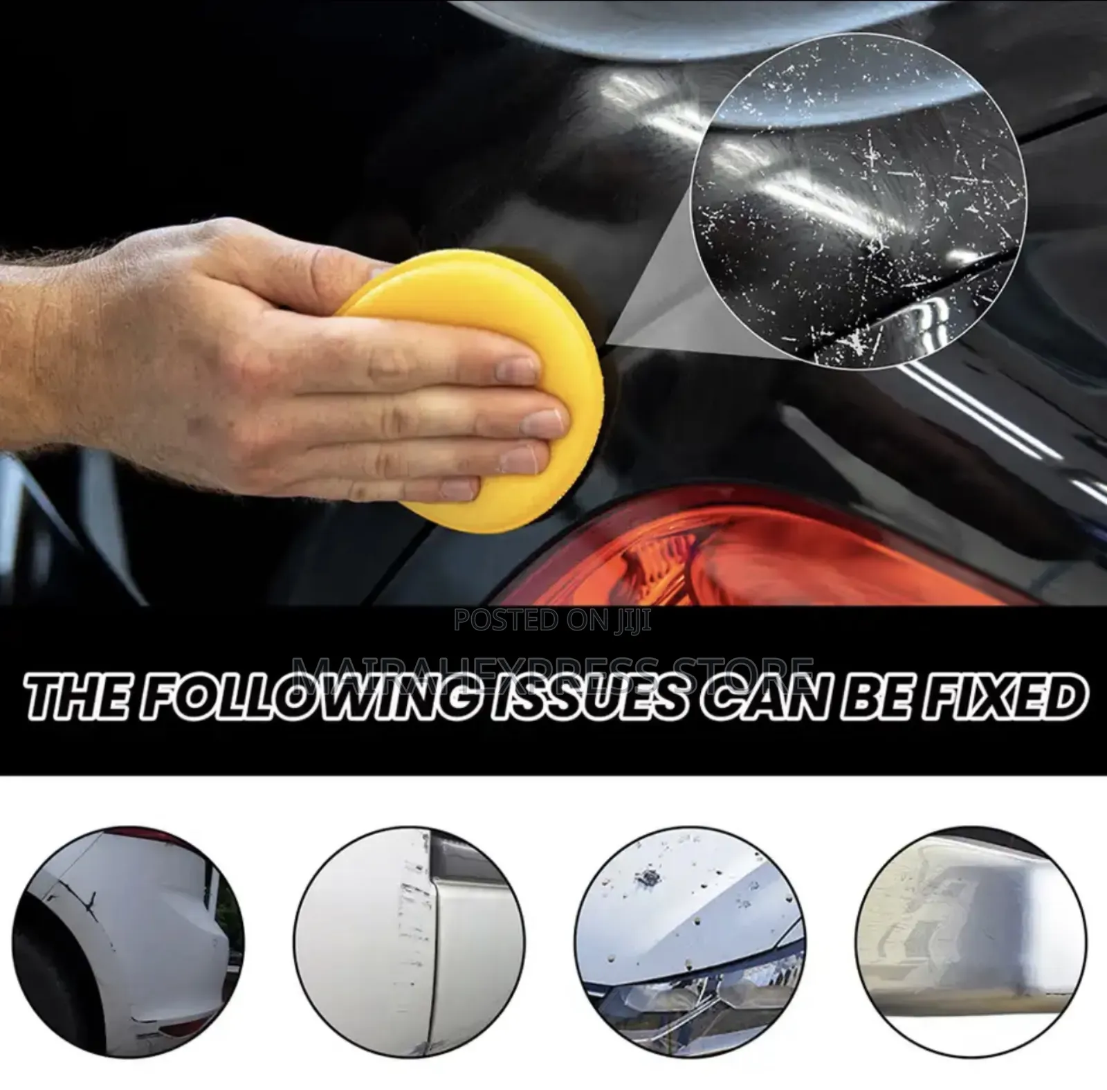 Rayhong Car Scratch Remover Wax – 120ml
