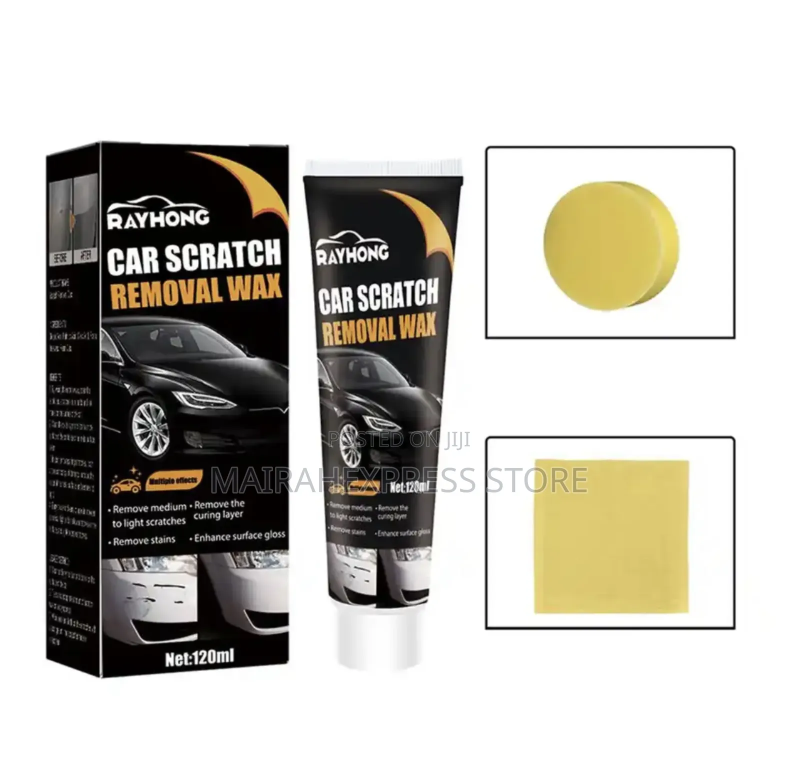 Rayhong Car Scratch Remover Wax – 120ml