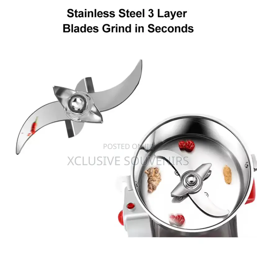 500g High Quality Stainless Steel Dry Food Grinder