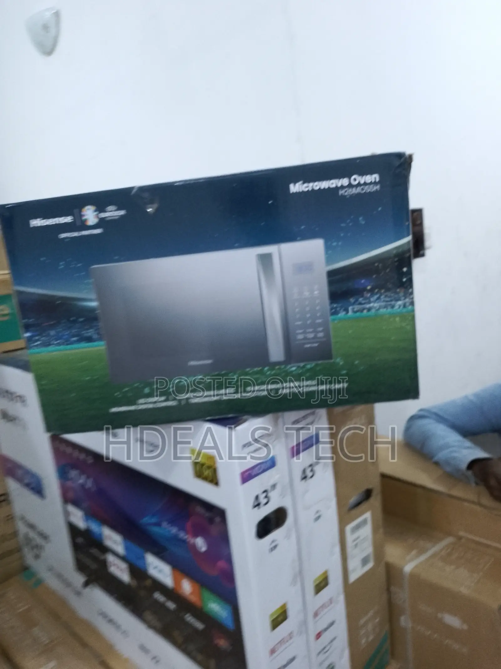 Brand New - Hisense H26MOS5H 26L Microwave Oven