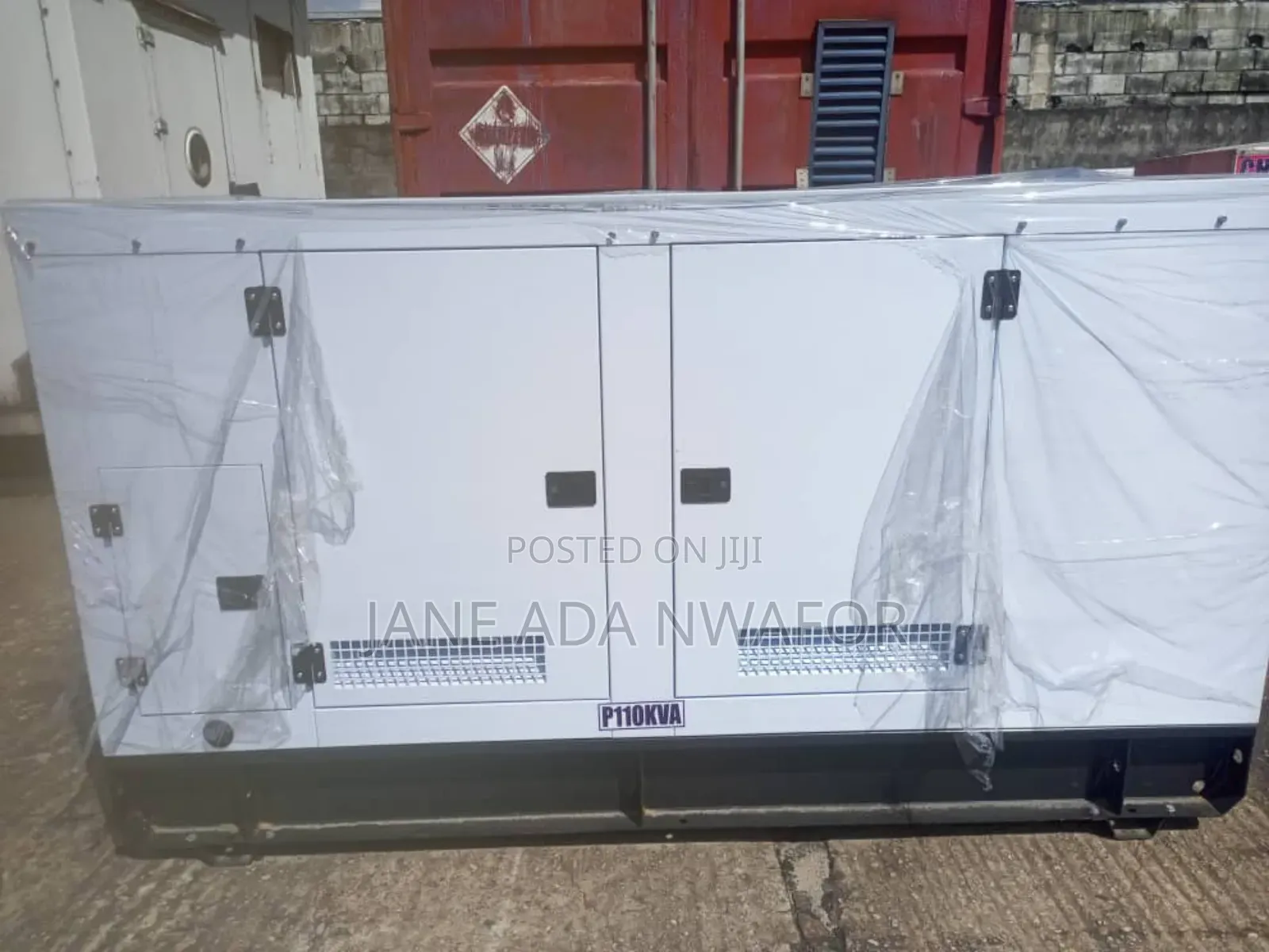 110kva Soundproof With 4years Warranty and Free Delivery.