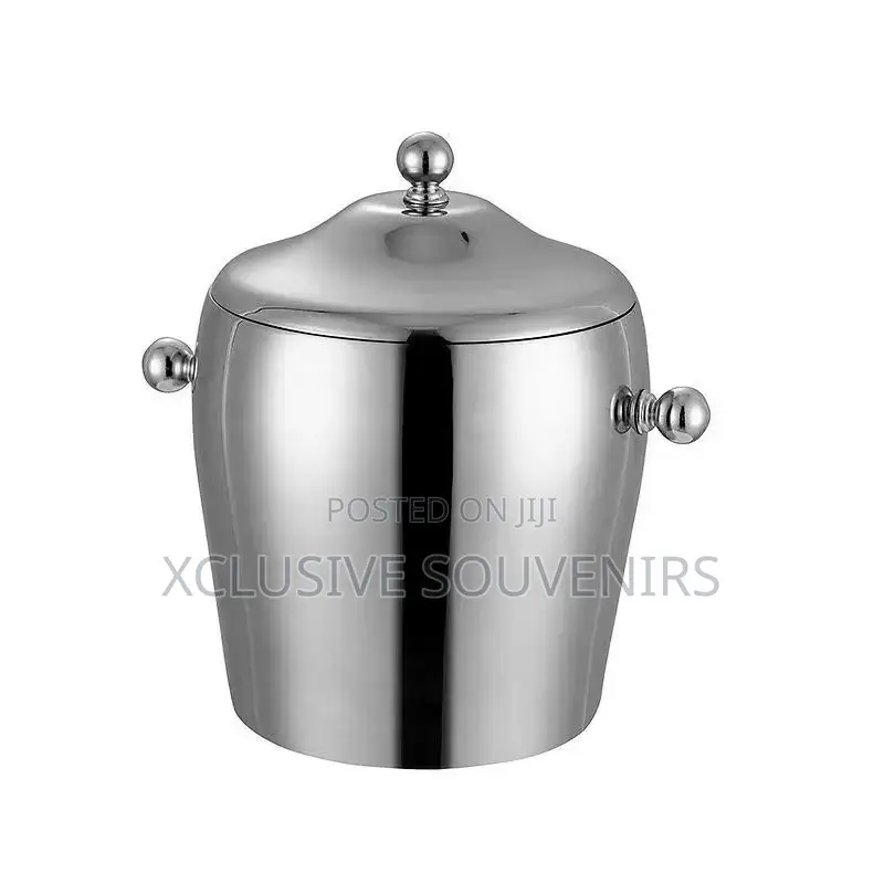 2liter Stainless Steel Champagne Ice Bucket With Lid