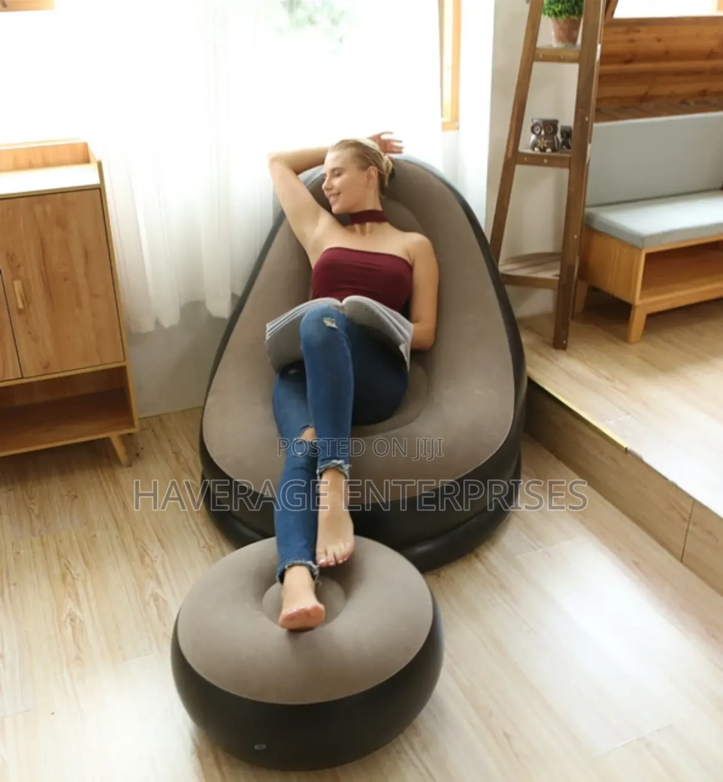 PVC Inflated Corner Lazy Flocking Sex Adult Sofas