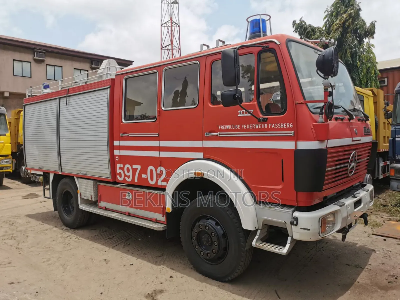 Foreign Used Mercedes-Benz Fire Sevice