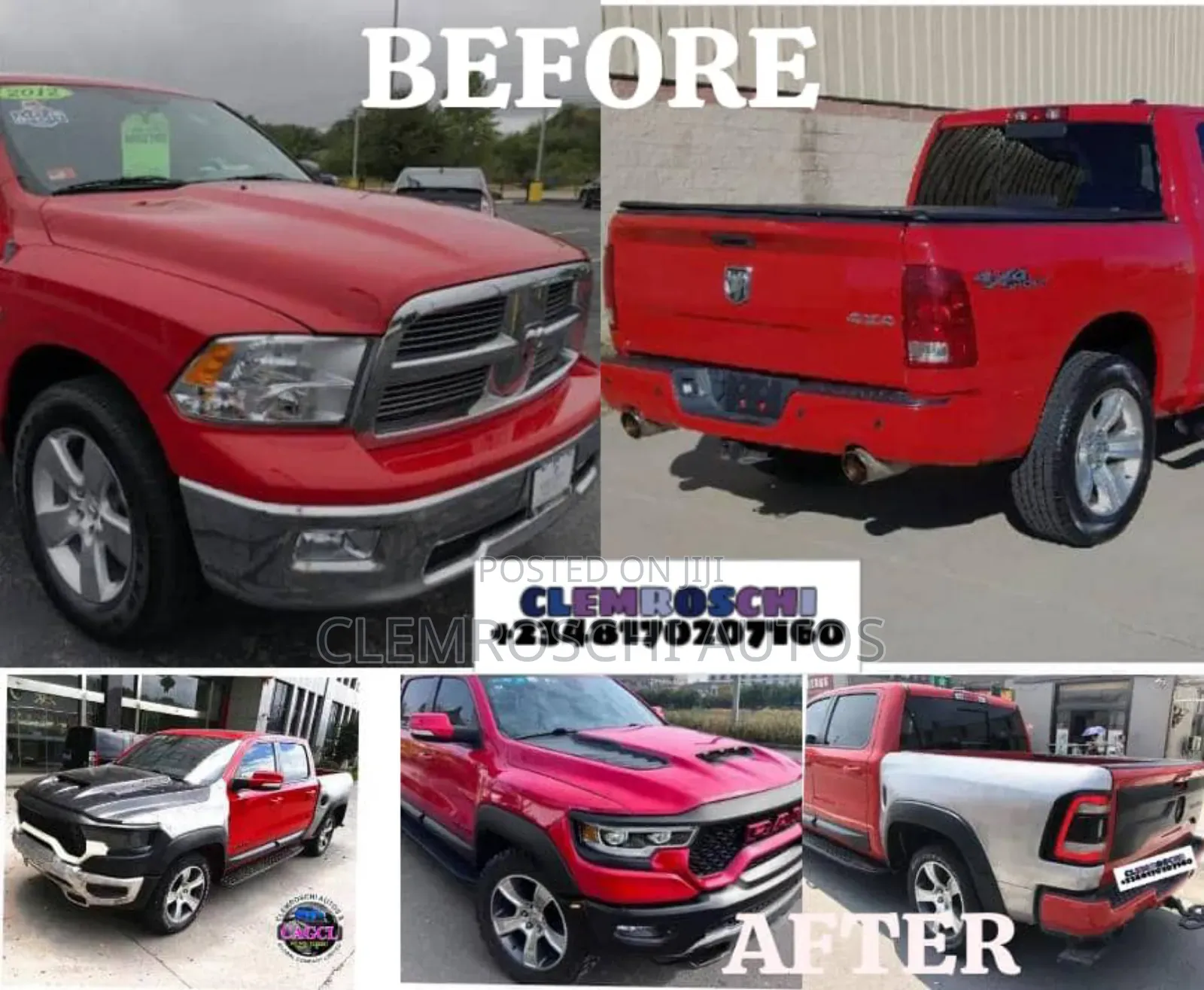 High Quality Certified Complete Exterior Upgrades RAM 1500