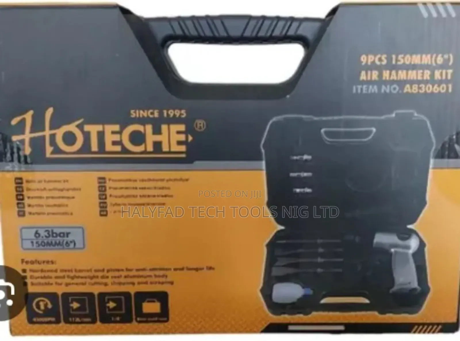 9 PCS 150mm Air Hammer Kit