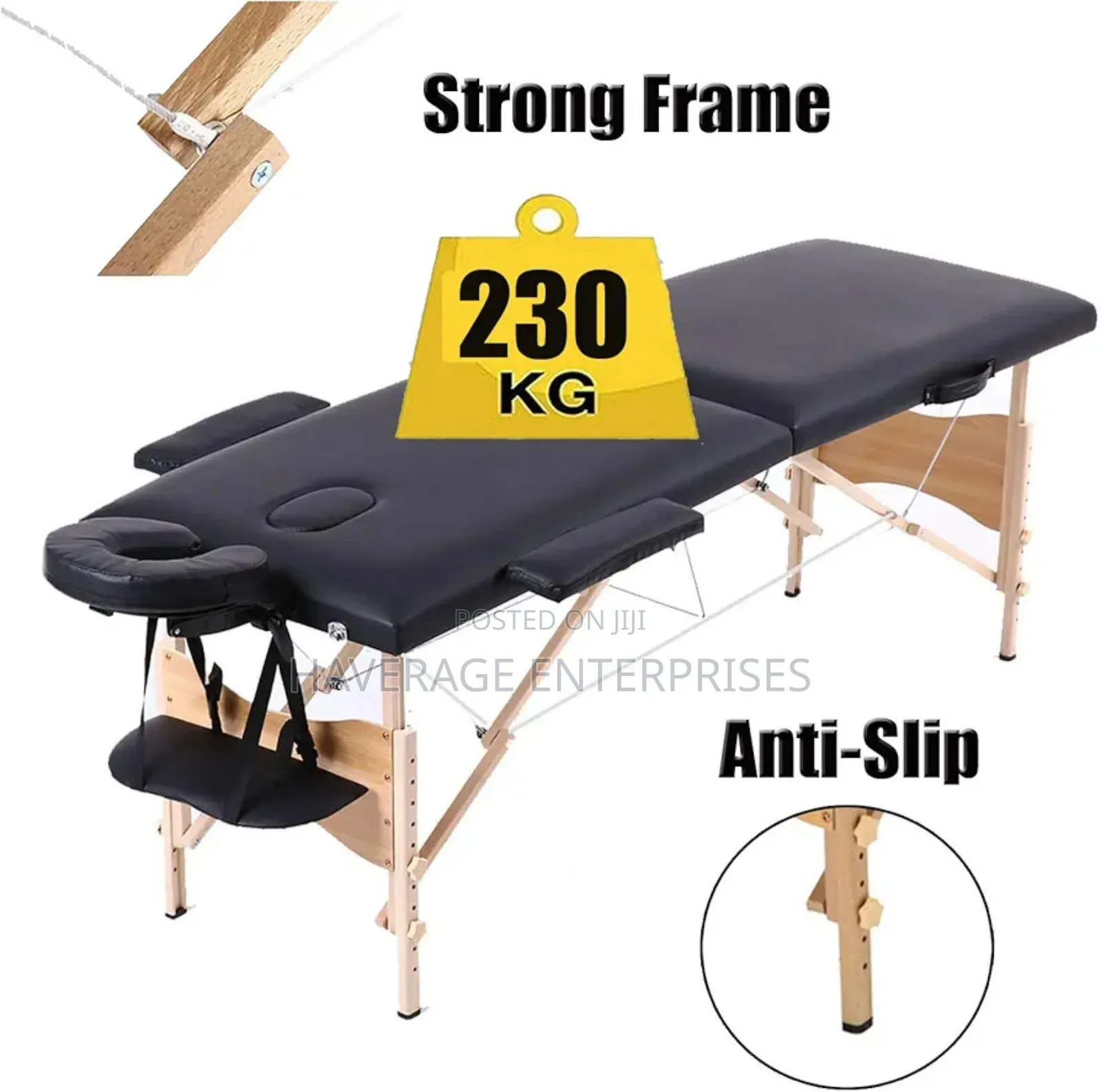 Folding Massage Couch Bed Professional Beauty Tattoo Spa
