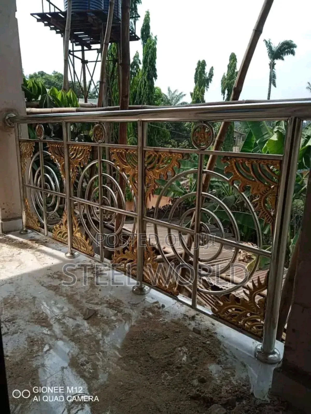 10m Floral Flower Glass