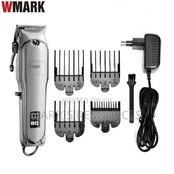 Wmark Ng-2037 Magic Taper All-Metal Cordless Hair Clipper Y