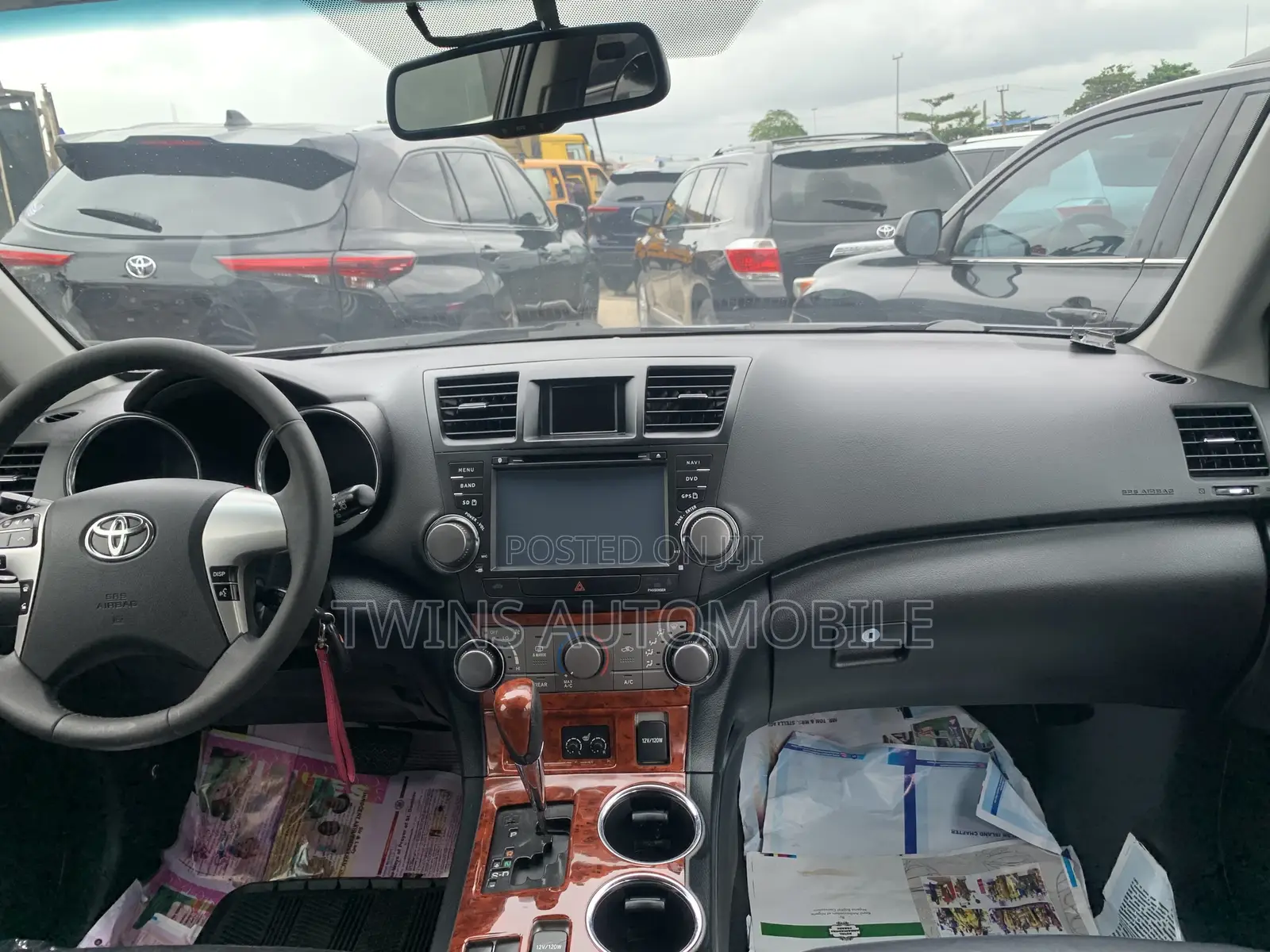 Toyota Highlander Limited 3.5l 4WD 2013 Gray