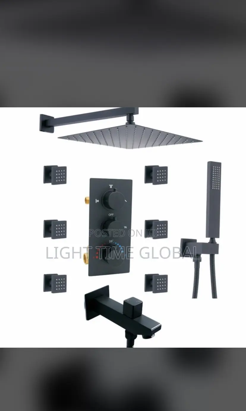 6 Jet Conduit Shower