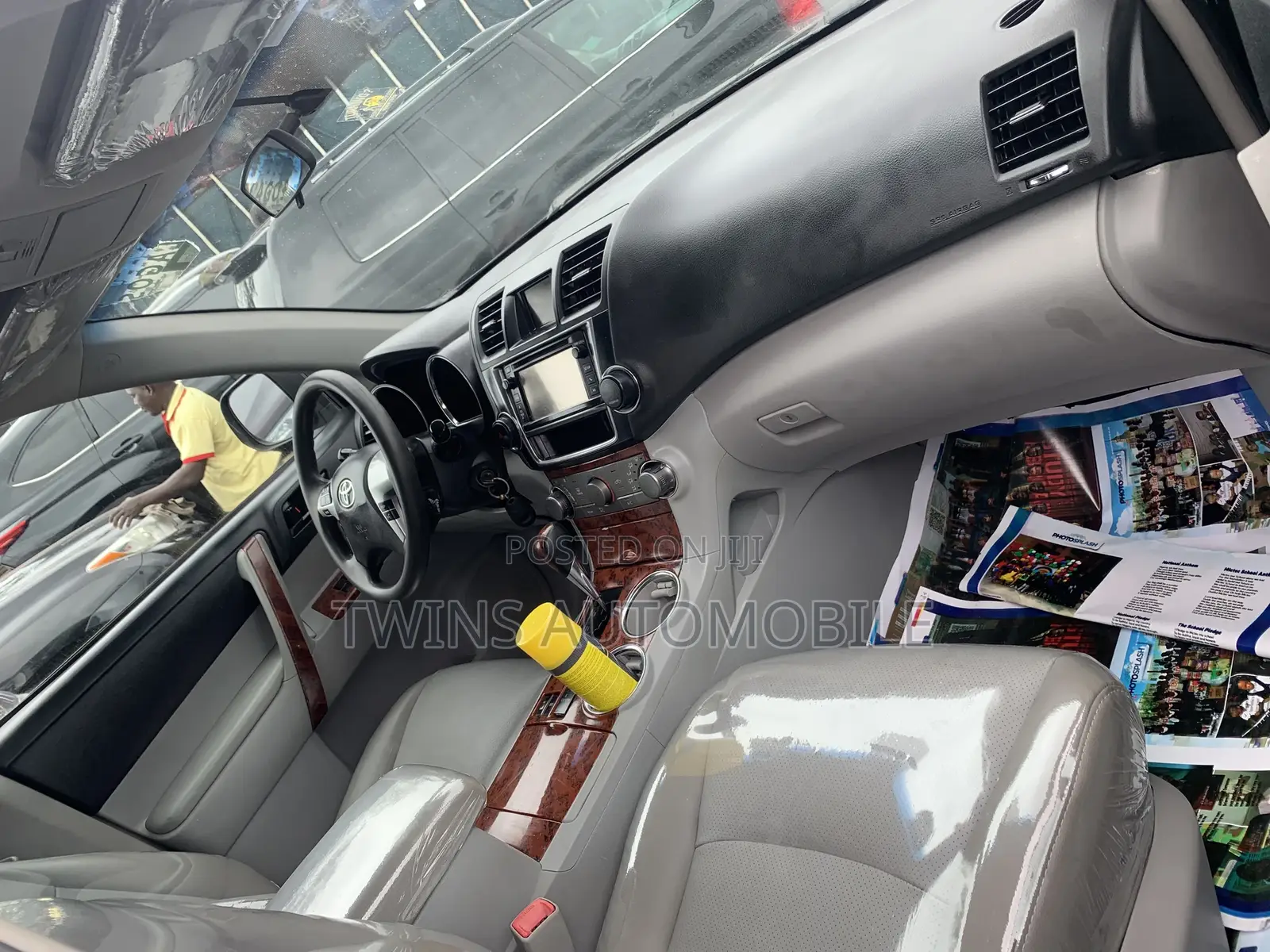 Toyota Highlander Limited 3.5l 4WD 2013 Black