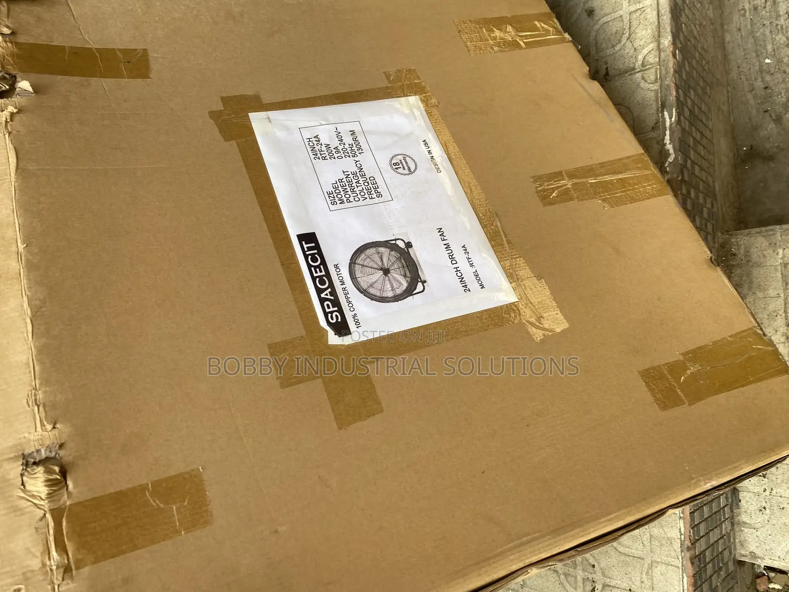 SPACECIT 24 High Electric Fan Design Floor Fan Industrial