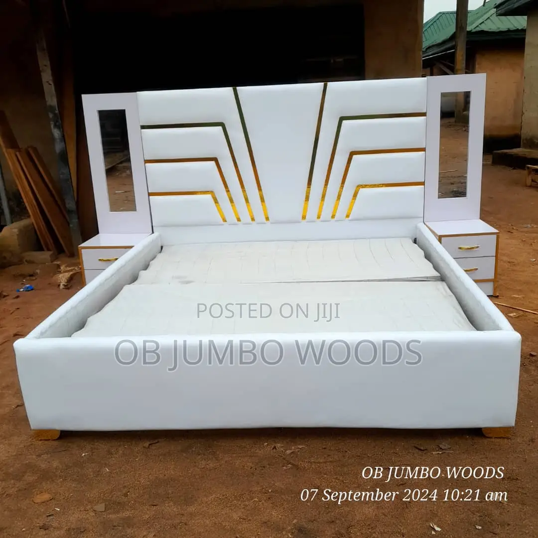 Classic White 6 by 6 Bedframe