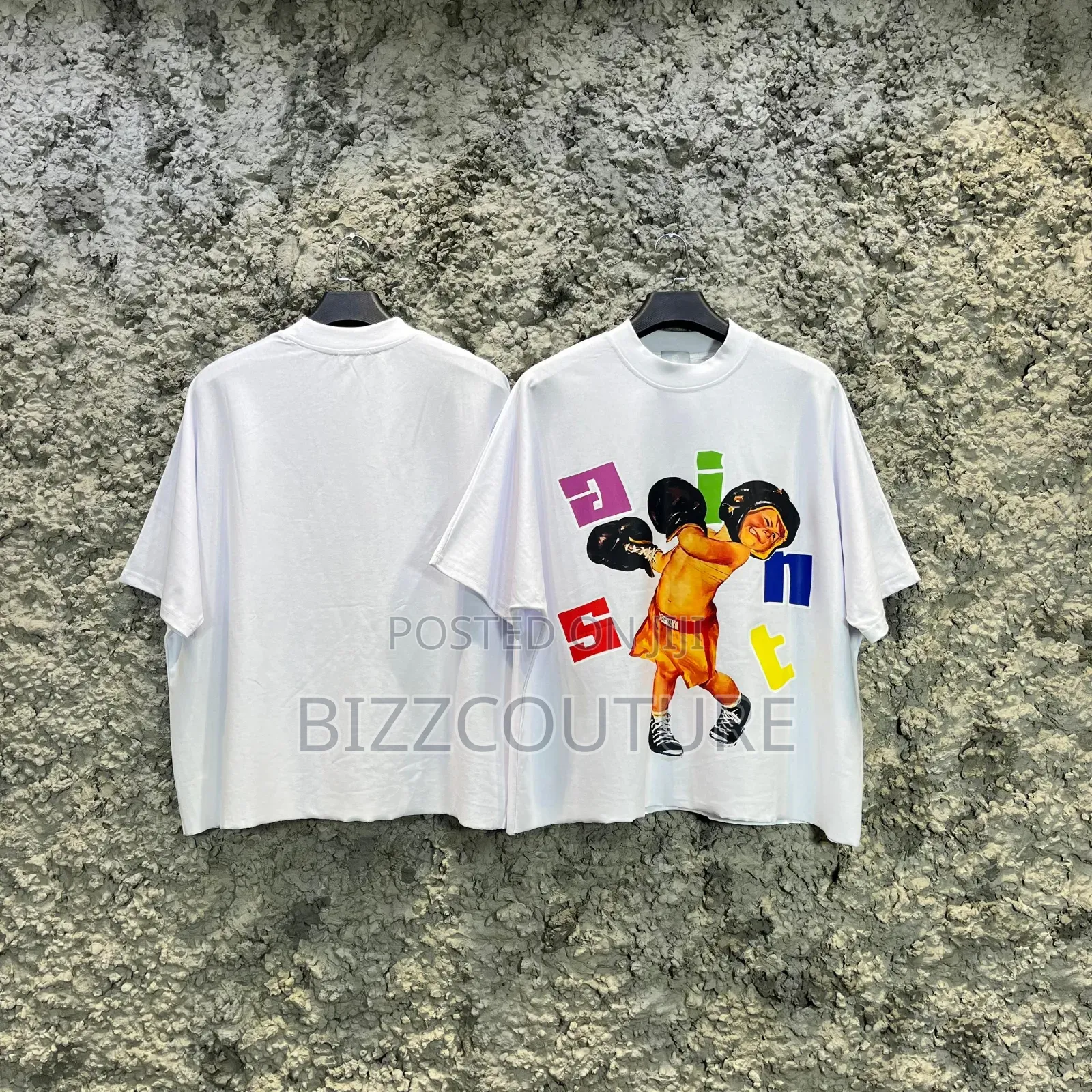 Original 330G Graphics Crops Tops Available in Store