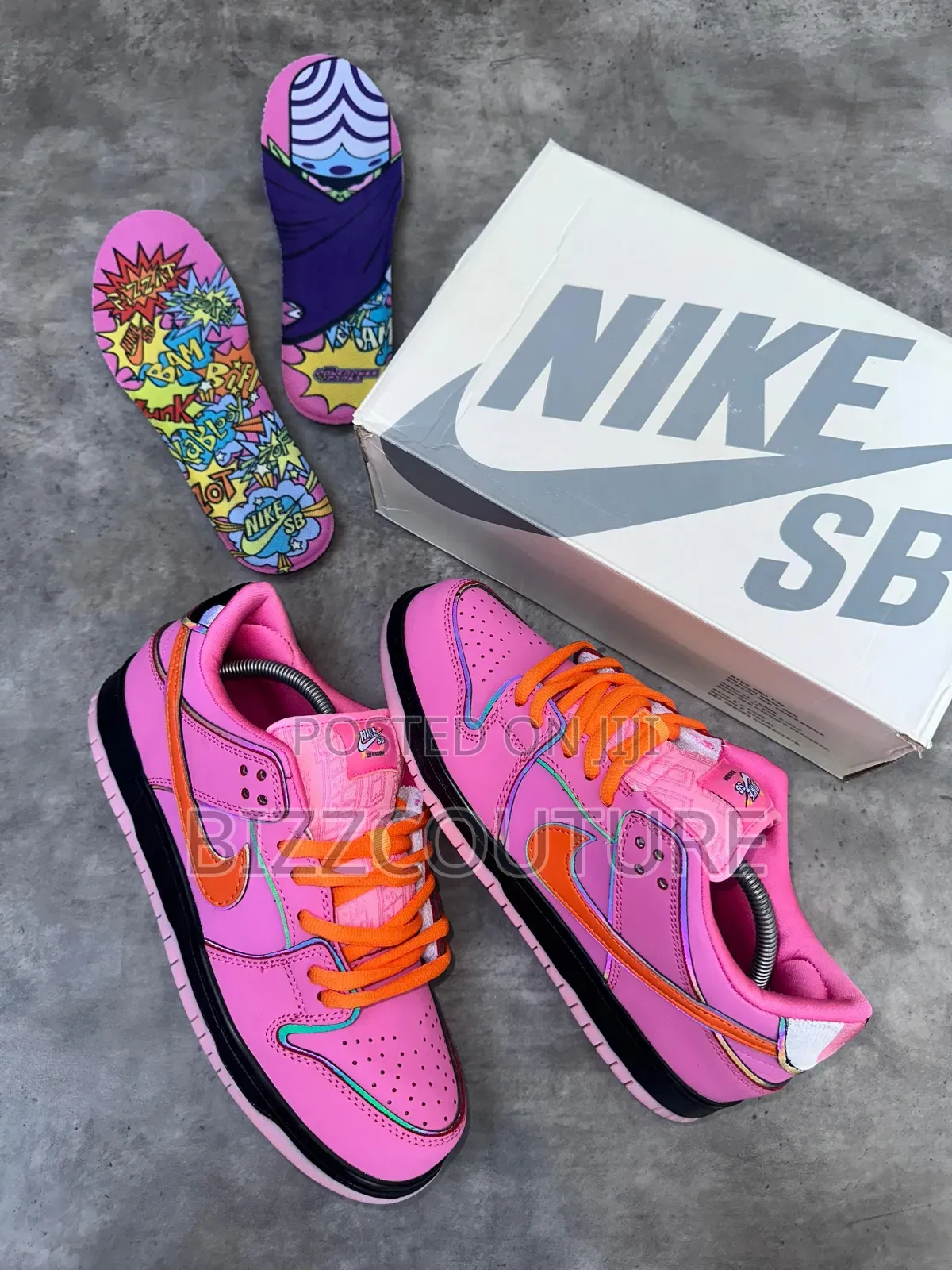 Original Powepuff Girls X Nike Sb Dunk Available in Store