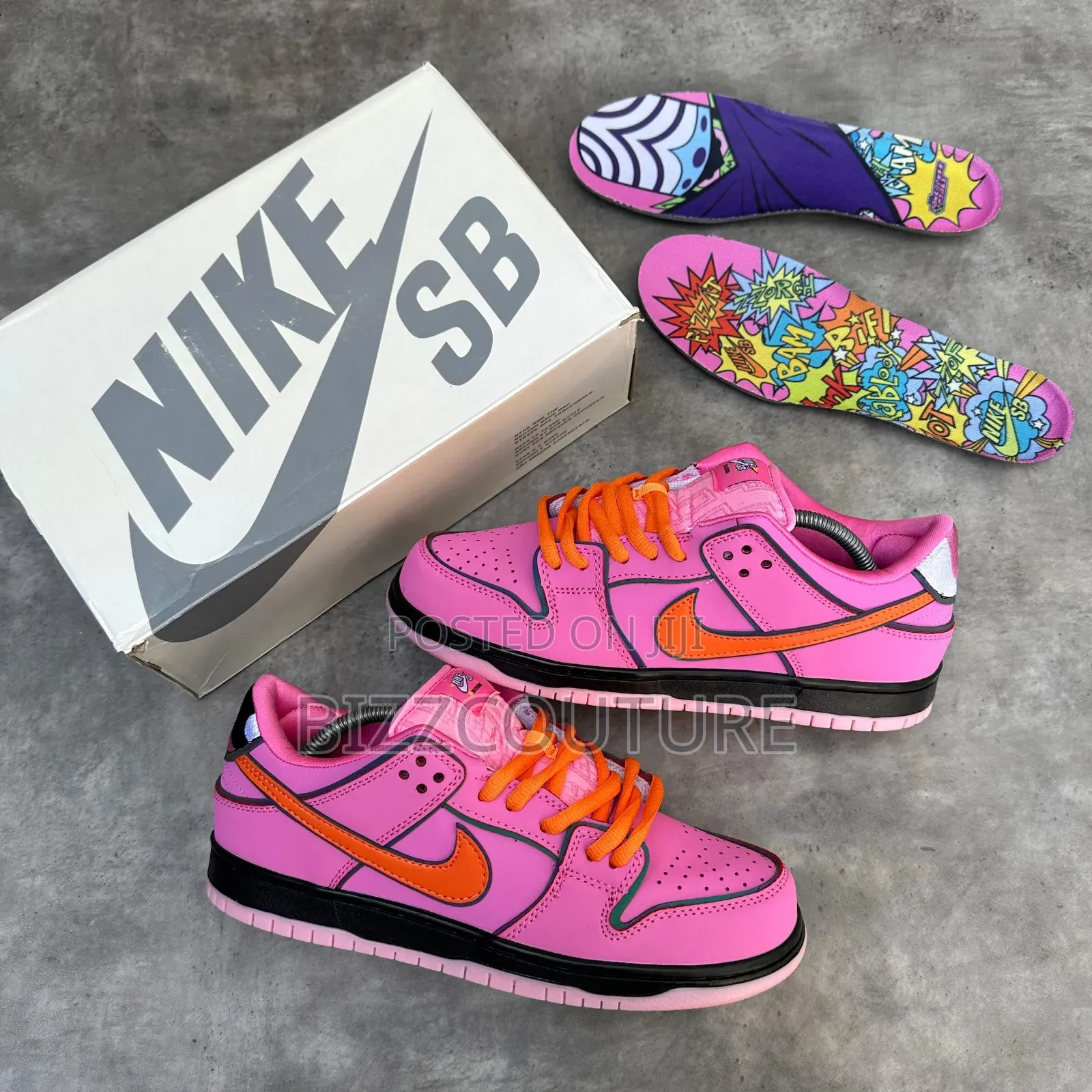 Original Powepuff Girls X Nike Sb Dunk Available in Store