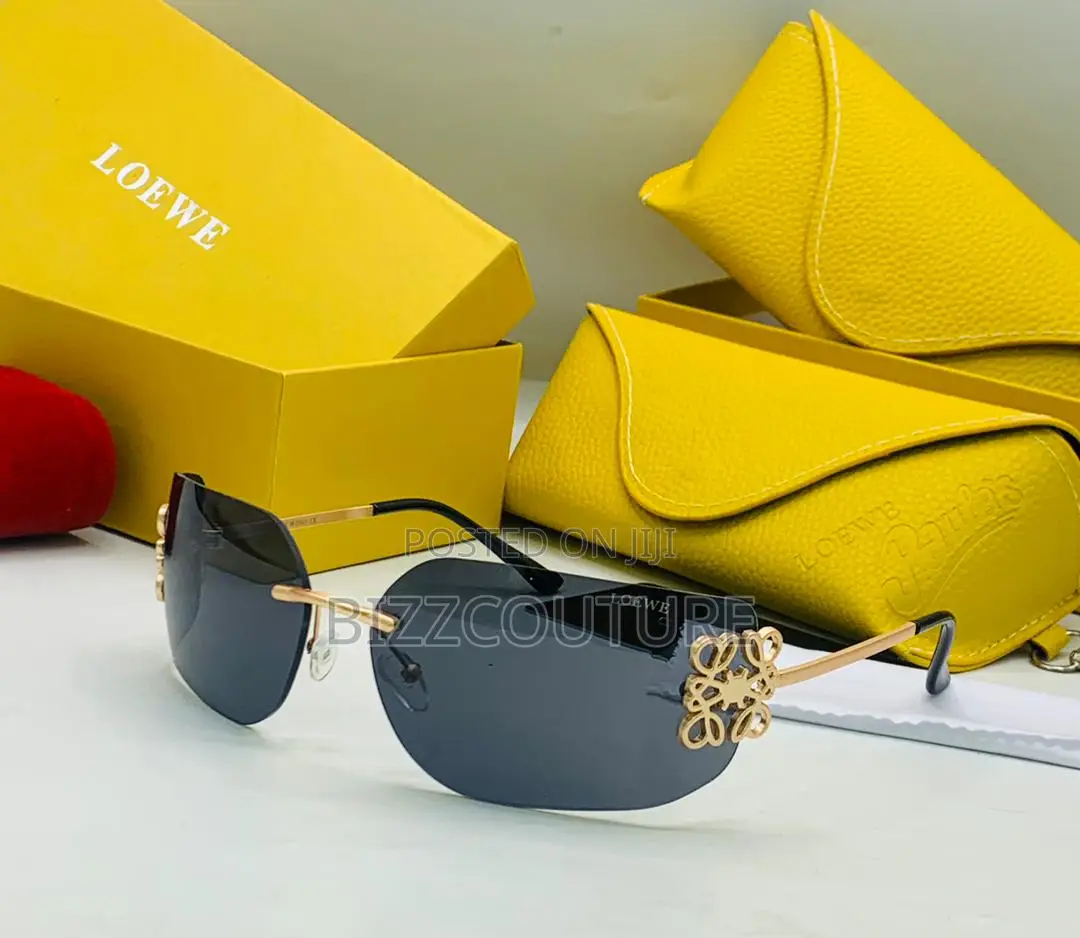 Original Loewe Black and Brown Sunglasses Is Available Now