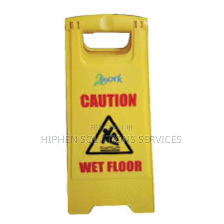 Industries 24-inch Caution Wet Floor Sign
