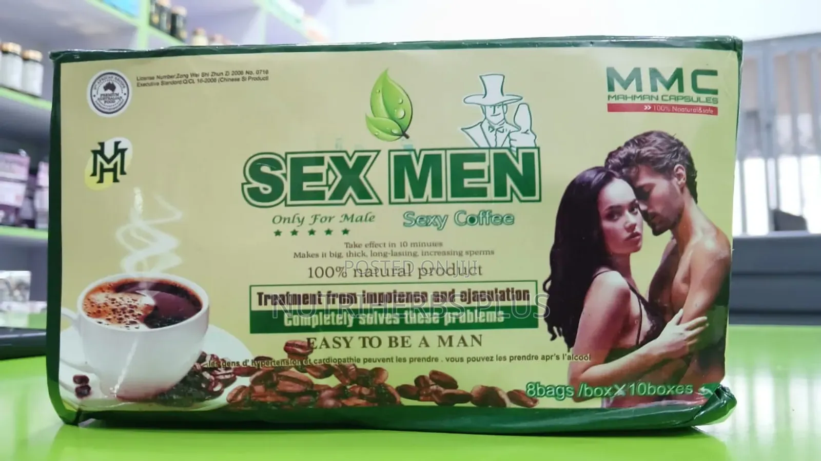Sex Men Coffee: Men Sexual Enhancement And Libido Booster