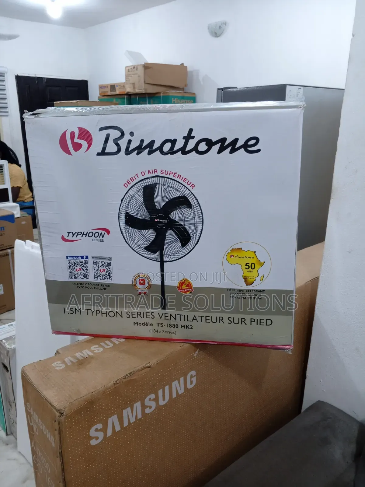 Binatone Fan With Swivel Options