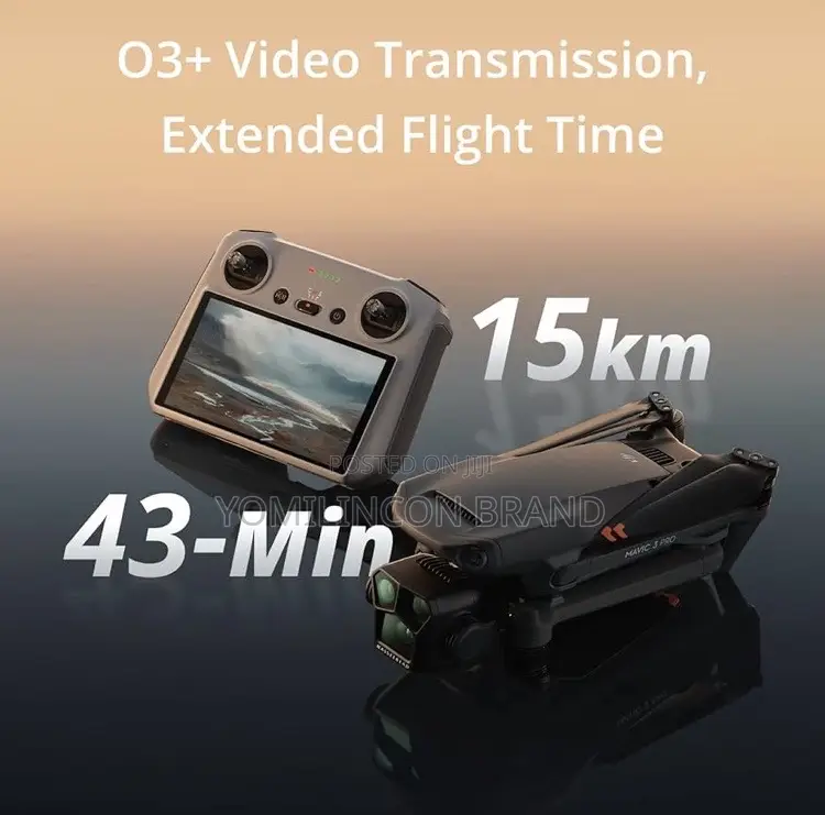 DJI Mavic 3 Pro With DJI RC, Flagship Triple-Camera Drone