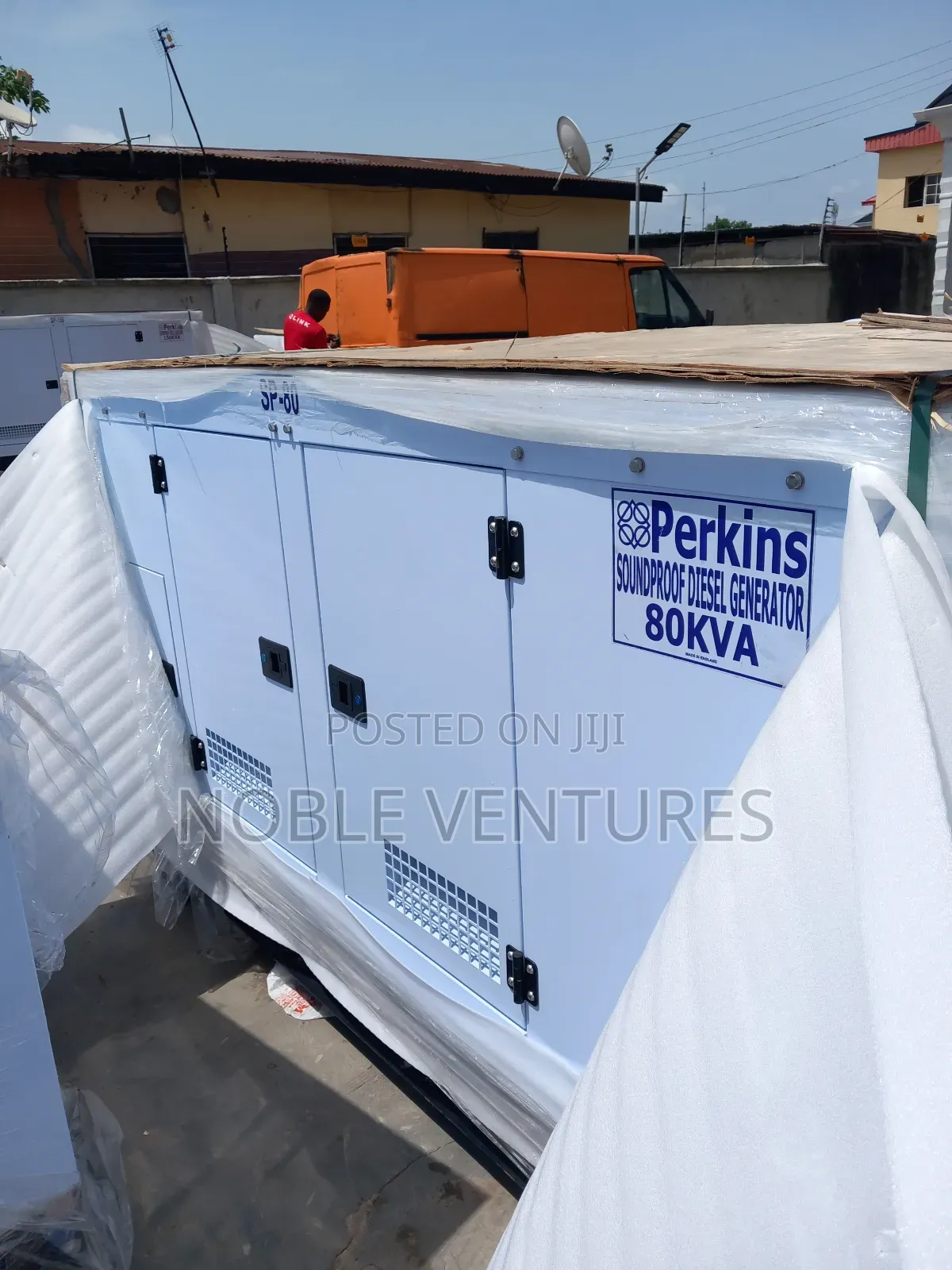Perkins 80kva Soundproof Diesel Generator 100%Copper