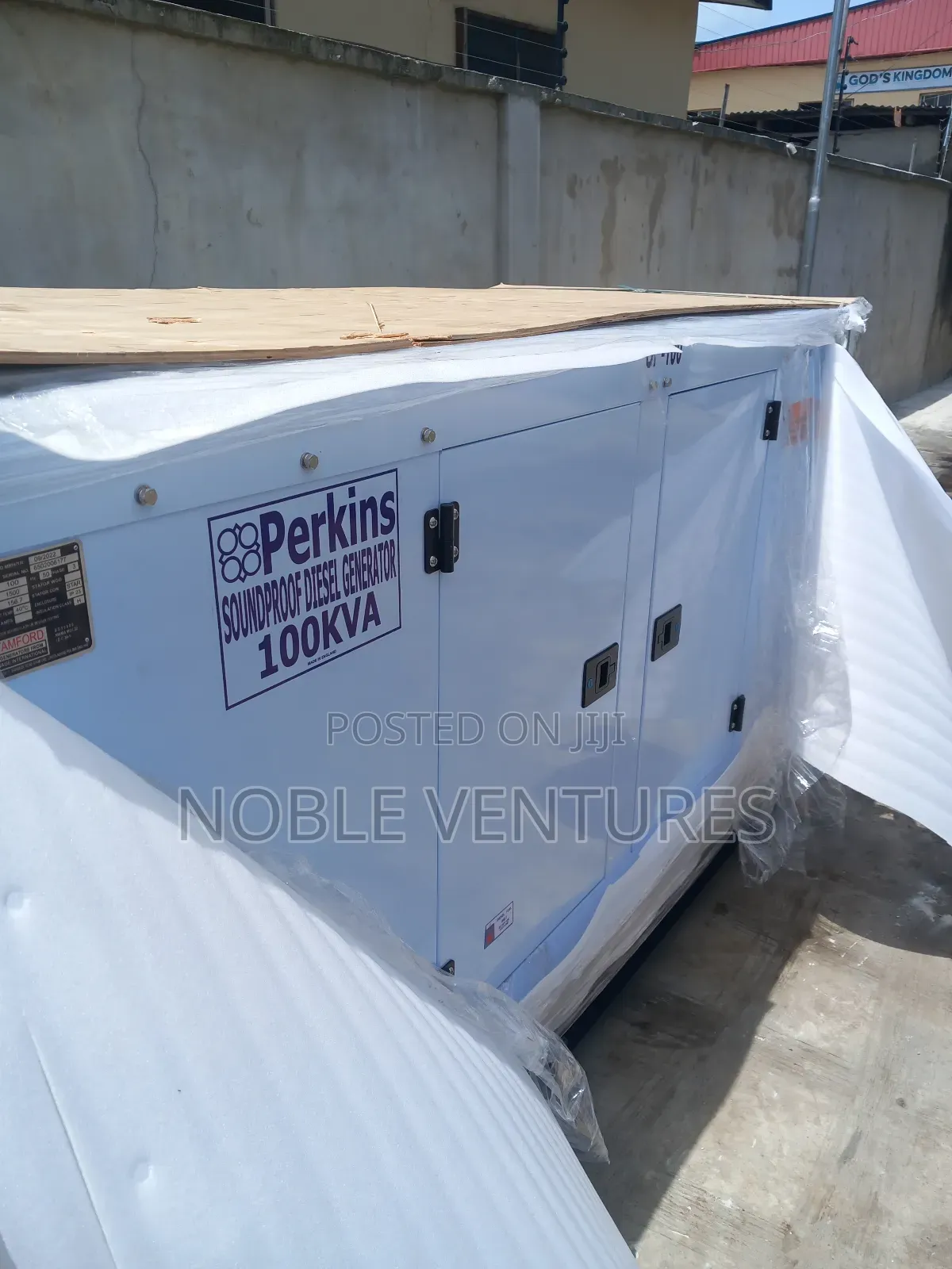 Perkins 100kva Soundproof Diesel Generator 100%Copper