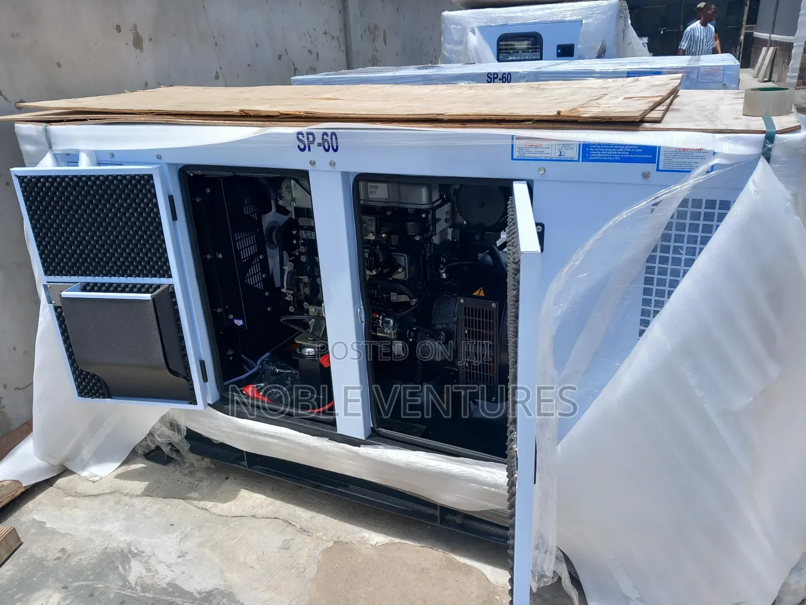 Perkins 60kva Soundproof Diesel Generator 100%Copper