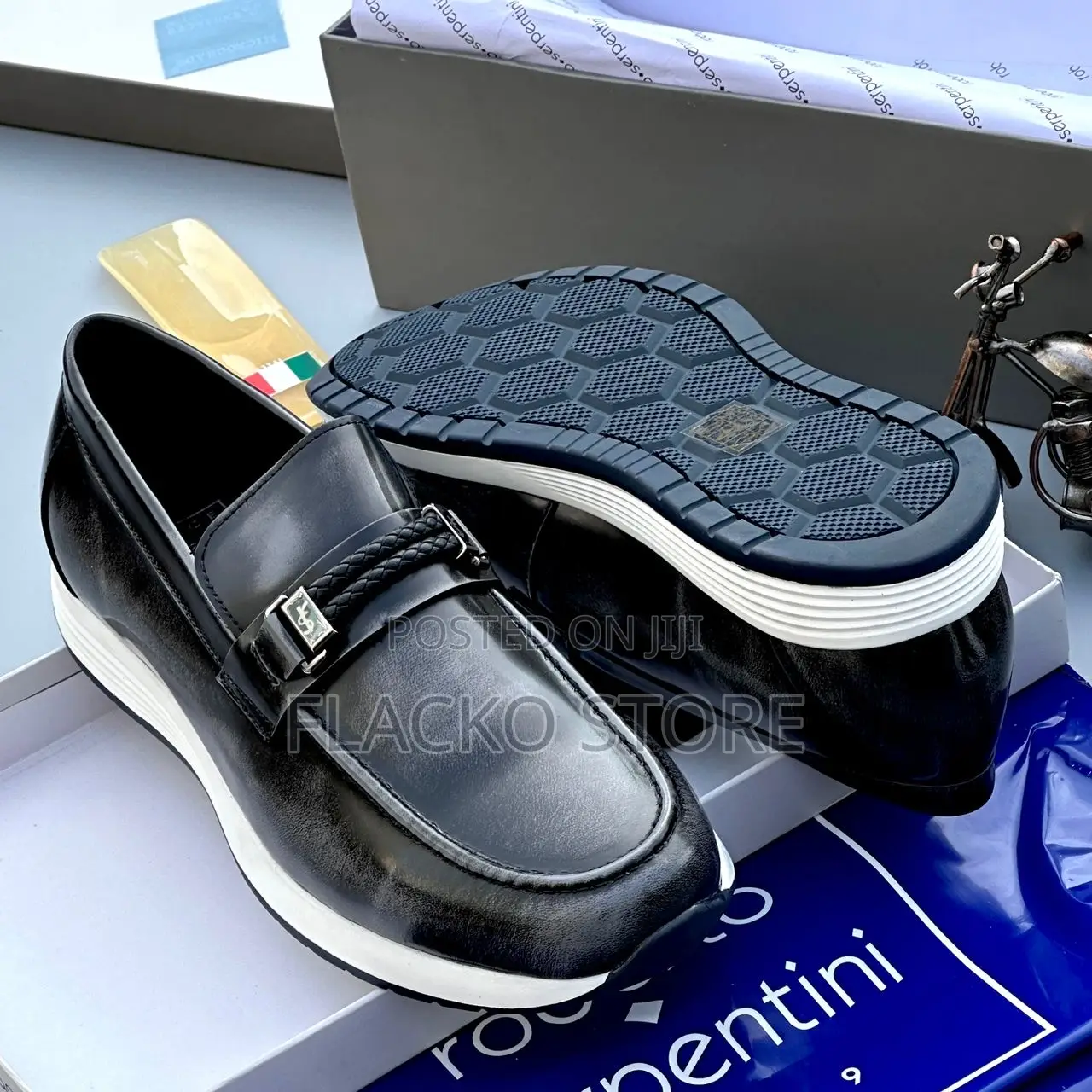 Original Roberto Serpentini Italian Leather Sneakers