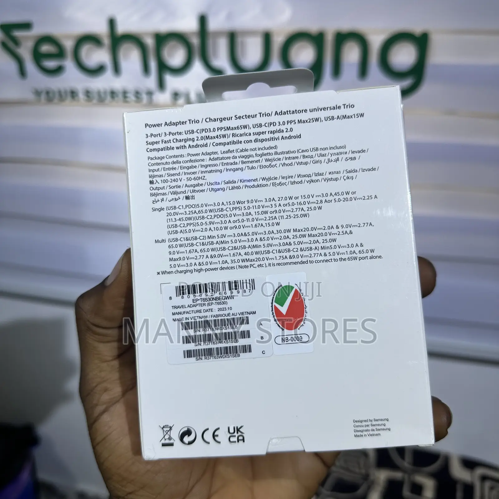 Samsung 65W Super Fast Charger
