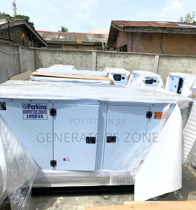 Rated Frequency 100kvs Perkins Soundproof Geneerator