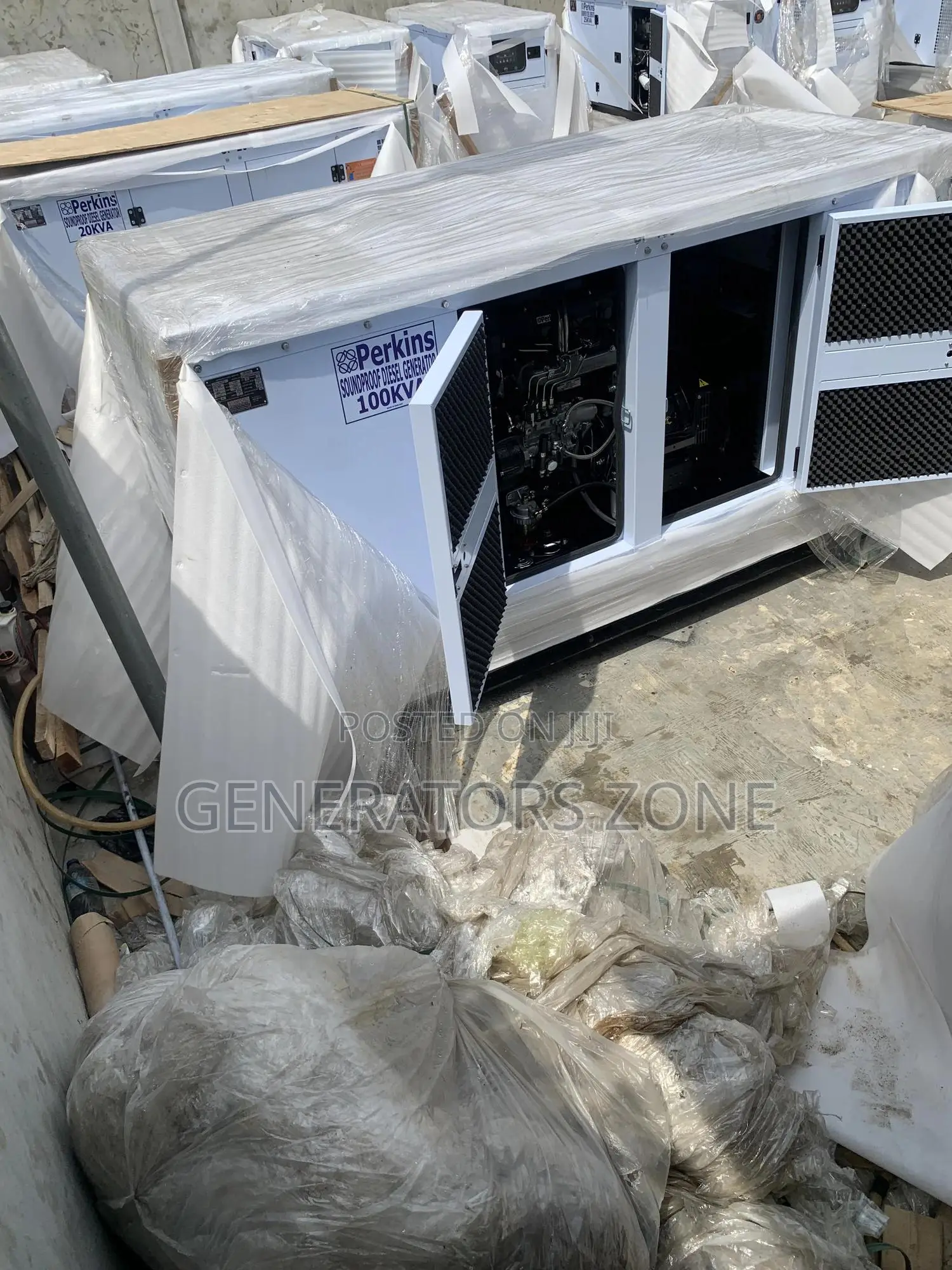 Low Vibration Transfer 100kva Perkins Generator