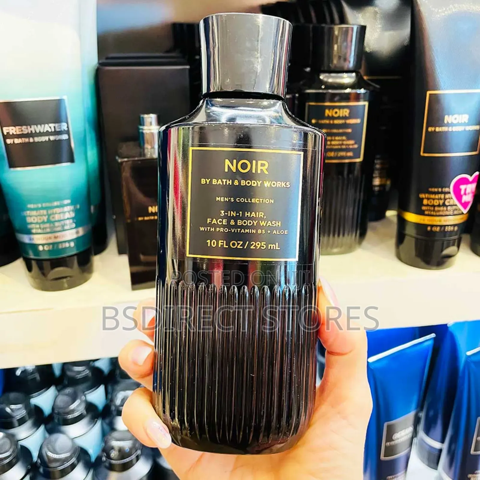 Bath Body Works Noir Vitamin B5 3-in-1 Hair, Face and Body