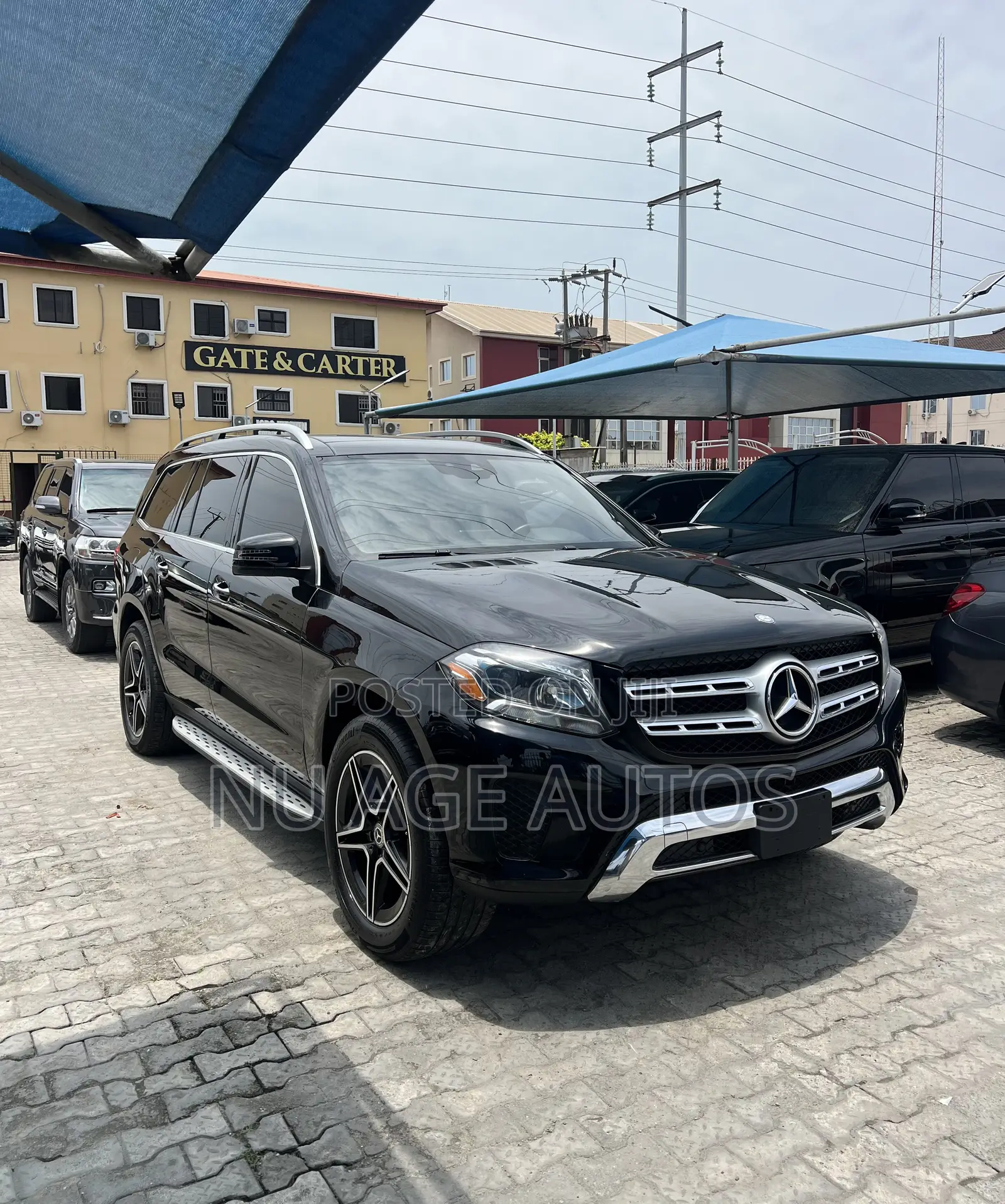 Mercedes-Benz GLS-Class GLS450 4Matic 2017 Black