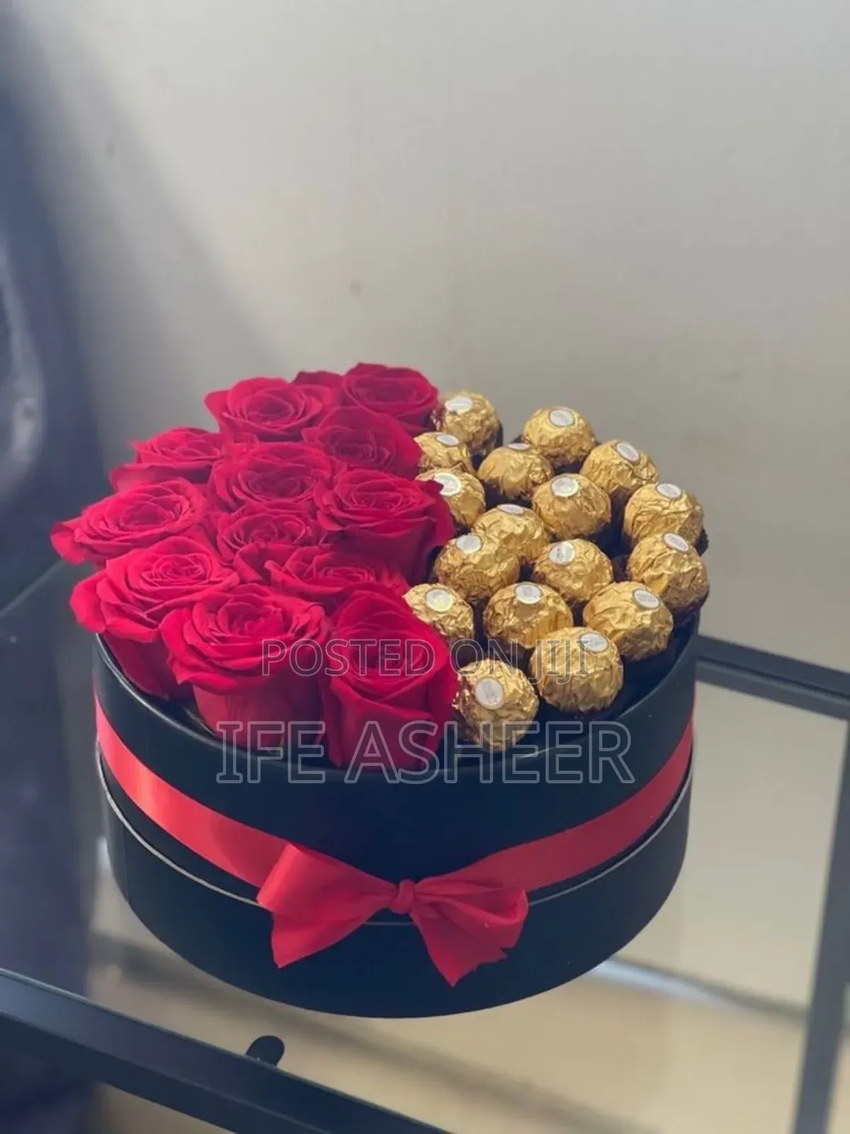 Treat Box for Gift - Chocolate Scented Rose Flowers