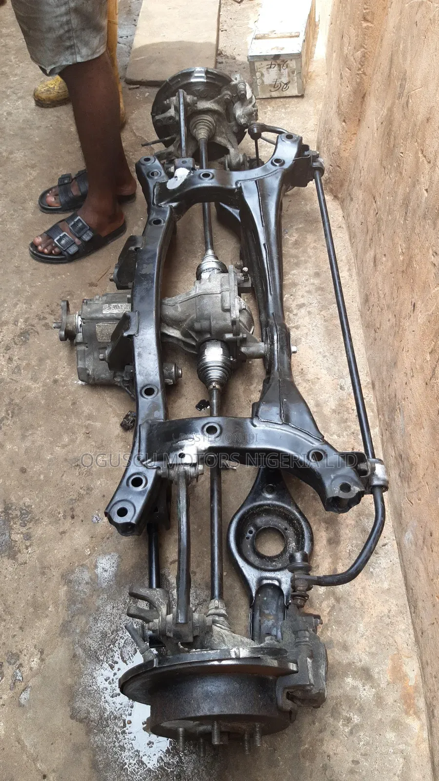 Complete Back Beam And Axle Hyundai Tucson