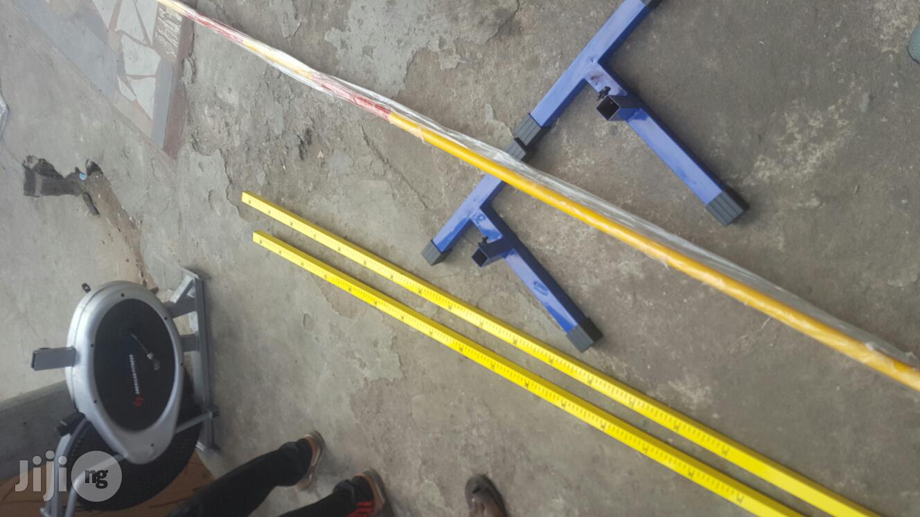 High Jump Stand With Crossbar (Foreign)
