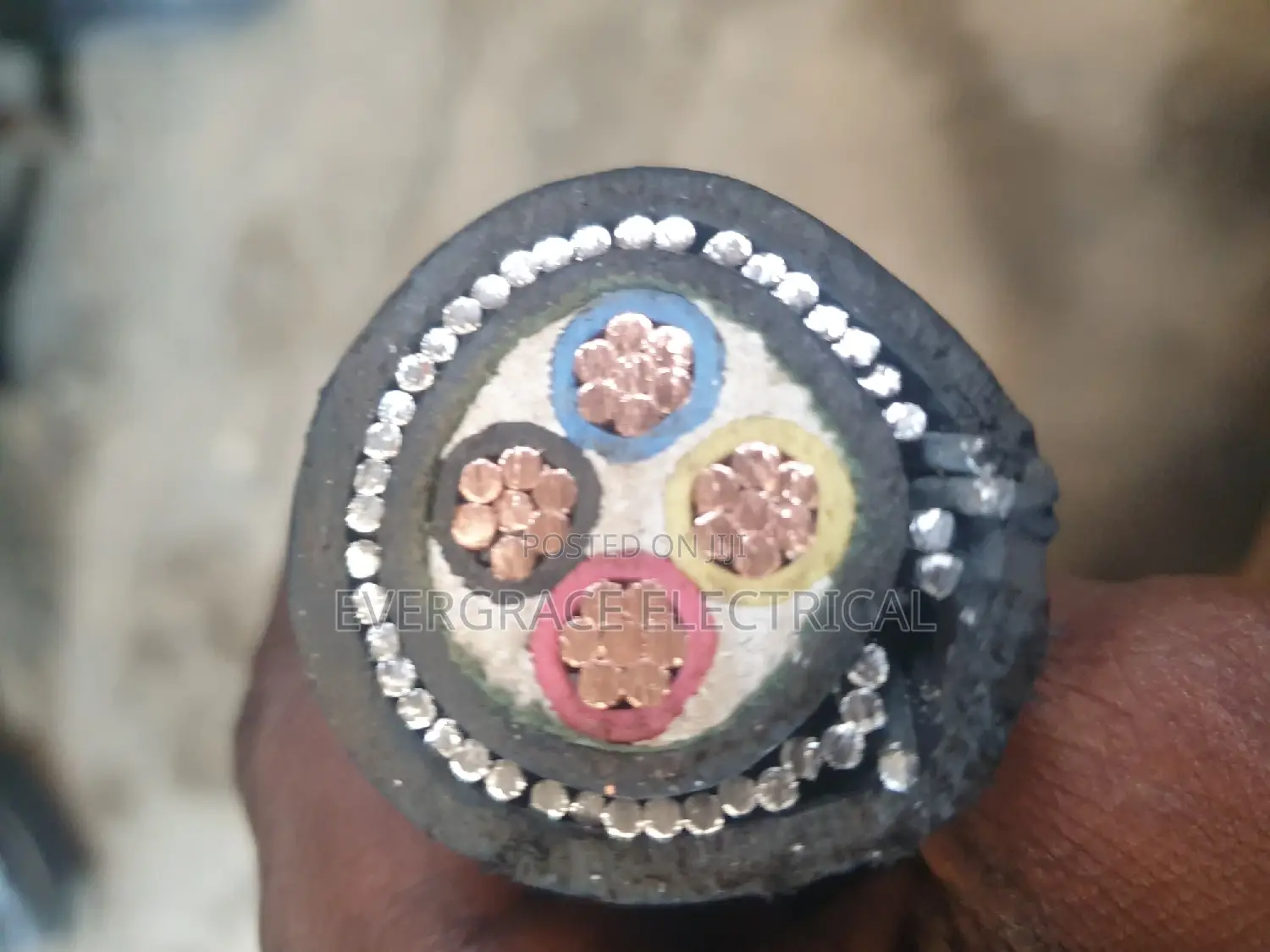 35mm 4core Lagostar Wire and Cable Armoured