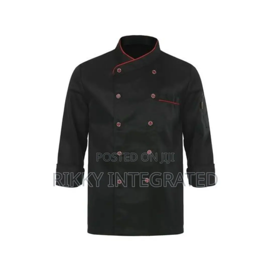 Unisex Long Sleeve Chef Uniform. Order Available on Request
