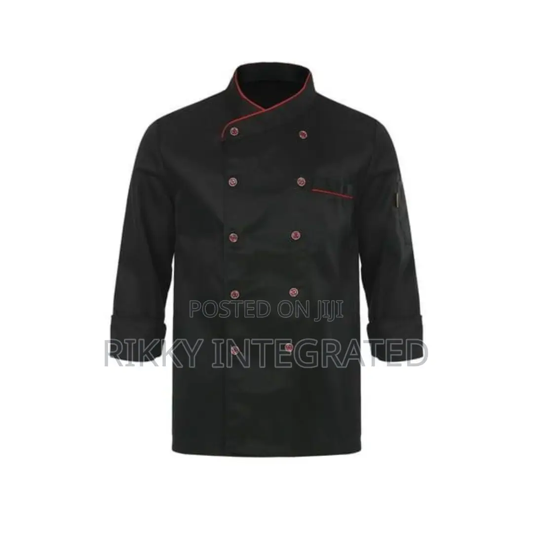 Unisex Long Sleeve Chef Uniform. Order Available on Request