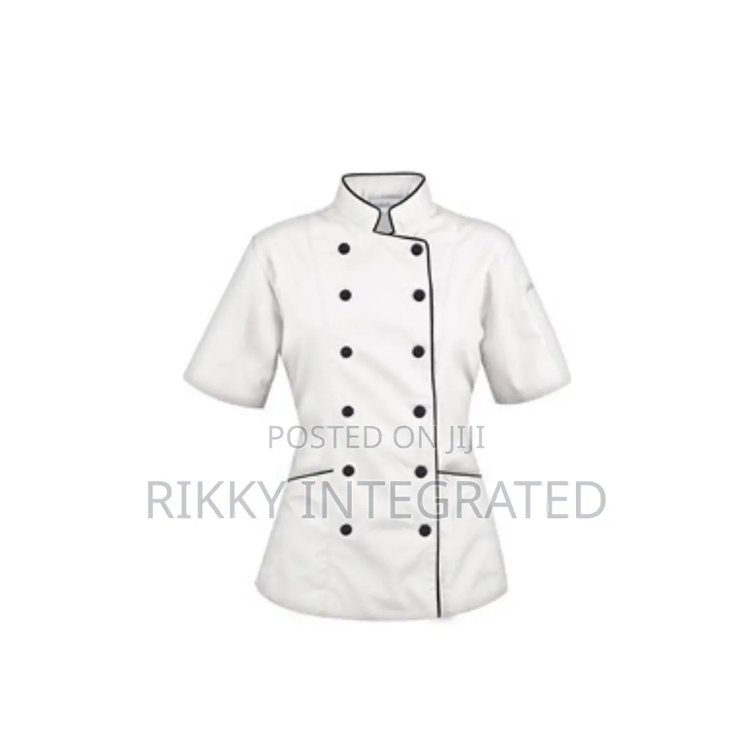 Unisex Short Sleeve Chef Uniform. Customize With Your Brand