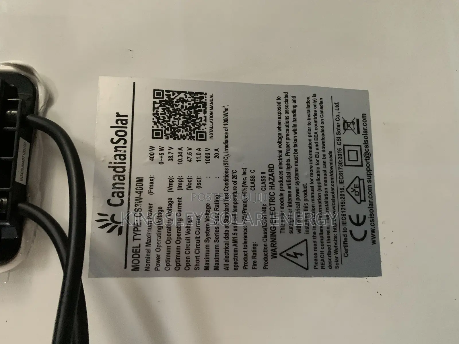 400w Canadian Solar Panel